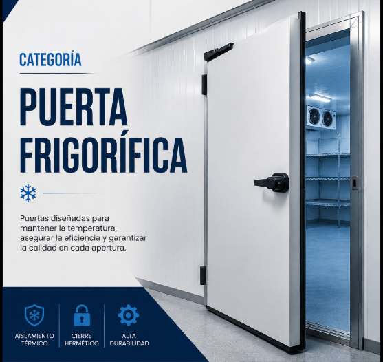 PUERTAS FRIGORIFICAS Y ACCESORIOS