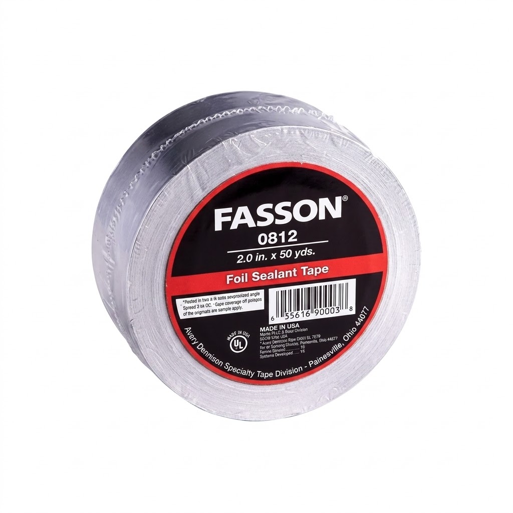 CINTA DE ALUMINIO – 2″ X 50 YDS – FASSON 0812